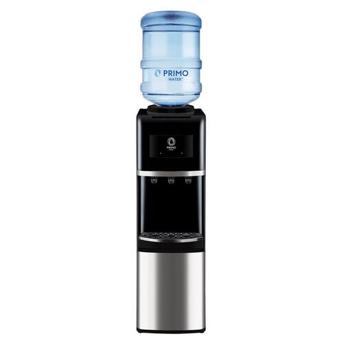 Primo Water 32493 Water Dispenser Deluxe 3-5 gal Black Plastic Black