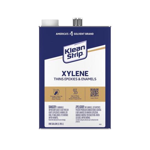 Xylene Thinner, Liquid, Pungent Aromatic, Sweet, 1 gal, Can - pack of 4