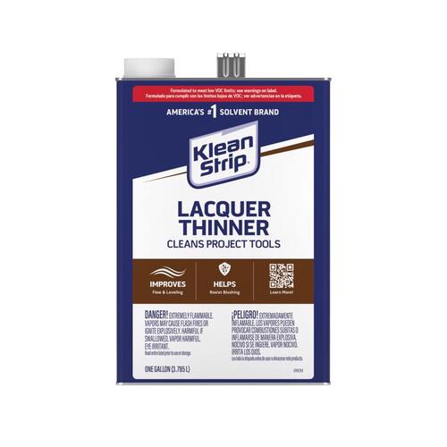 Lacquer Thinner 1 gal - pack of 4