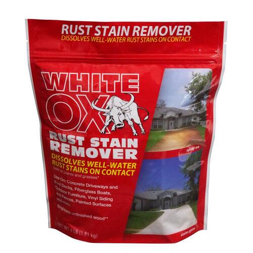 White Ox WOC4 Rust Stain Remover 4 lb