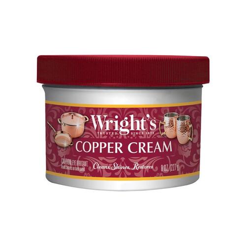 Copper Cream, 8 oz Jar, Paste, Mild, Off-White