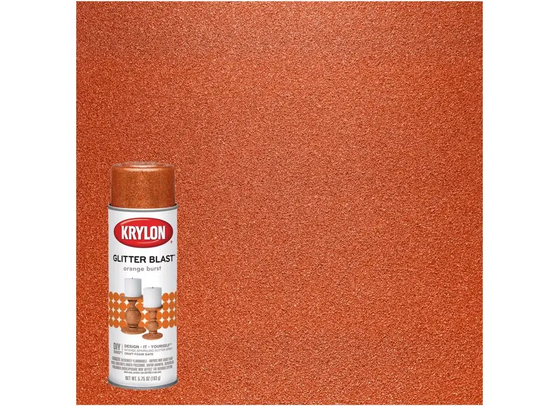 KRYLON K03807000-XCP6 Glitter Blast Spray Paint, Glitter