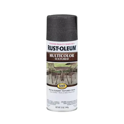 STOPS RUST Textured Spray Aged Iron, Solvent-Like, Aged Iron, 12 oz, Aerosol Can