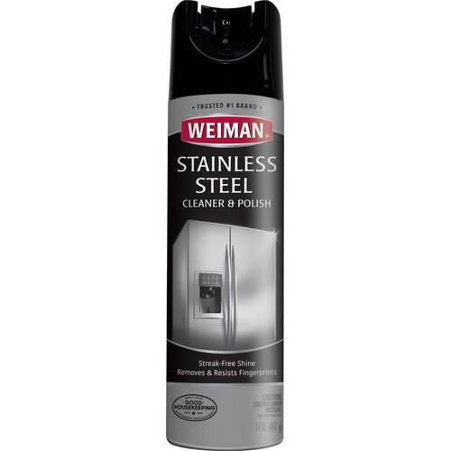 Weiman 49 Stainless Steel Cleaner & Polish Floral Scent 17 oz Spray
