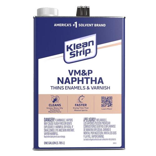 Naphtha Thinner, Liquid, Hydrocarbon Solvent, Colorless, 1 gal, Can - pack of 4