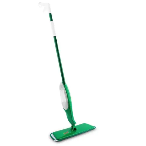 Freedom Series Spray Mop, 18 oz Bottle, Microfiber Mop Head, Green Mop Head, 49 in L - pack of 4