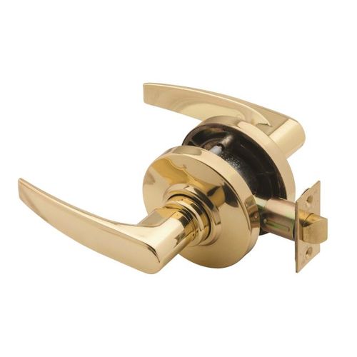 AL10S Jupiter Passage Lock, Bright Polished Brass