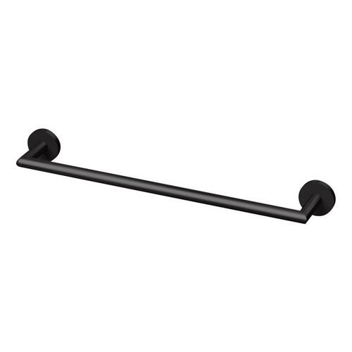 Towel Bar Arlys Matte Black 18" L Zinc Matte