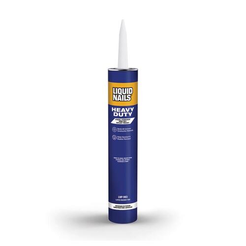 Construction Adhesive Heavy Duty Acrylic Latex 28 oz Tan - pack of 12