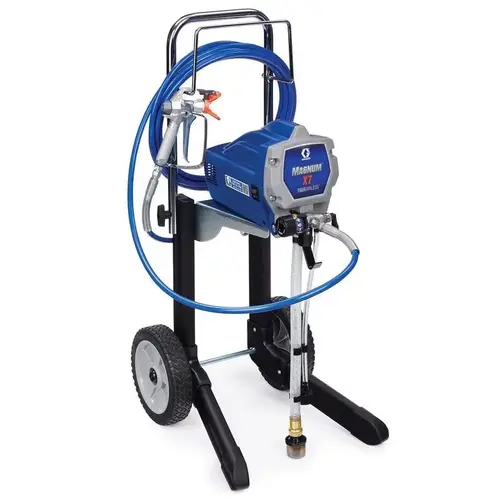 Magnum X7 Series Electric TrueAirless Sprayer, 0.625 hp, 25 ft L Hose, 0.017 in Tip, 1/4 in Dia Hose