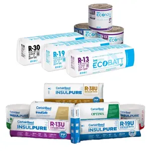 Owens Corning 16 in. W X 48 in. L 6.7 Unfaced Fiberglass Insulation Roll 5.33 sq ft Owens Corning 16 in. W X 48 in. L 6.7 Unfaced Fiberglass Insulation Roll 5.33 sq ft