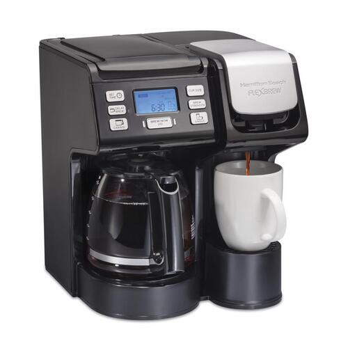 HAMILTON BEACH 49976 Coffee Maker FlexBrew 12 cups Black Black