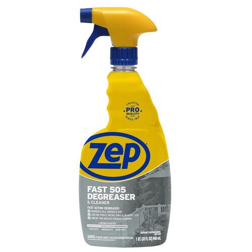 ZEP ZU50532 Cleaner and Degreaser, 32 oz Bottle, Liquid, Characteristic