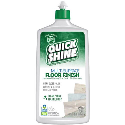 Quick Shine 77777-5 Floor Finish Gloss Liquid 27 oz Gloss