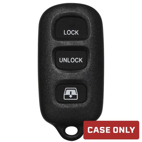 Key FOB Shell Self Programmable Remote Automotive CP079 Single For Sequoia Black