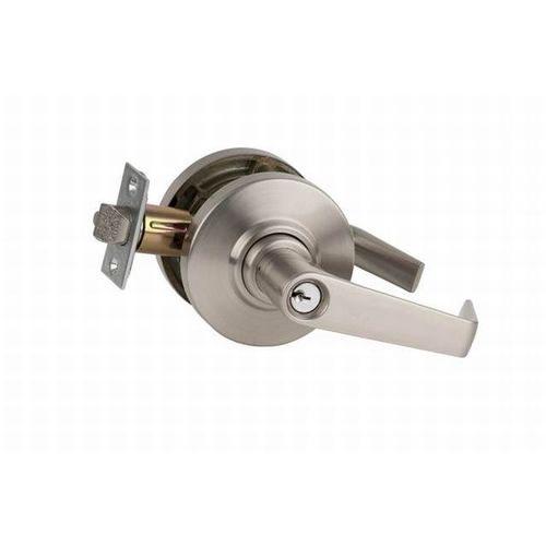 AL53PD Saturn Entrance Lock, Satin Nickel