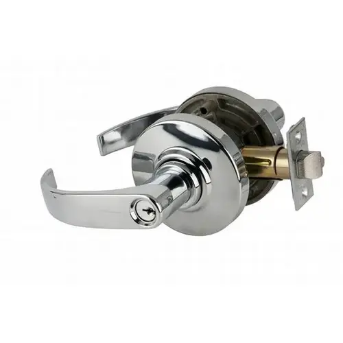 AL Series Office Neptune Lock C Keyway with 11096 Latch 10025 Strike Bright Chrome Finish