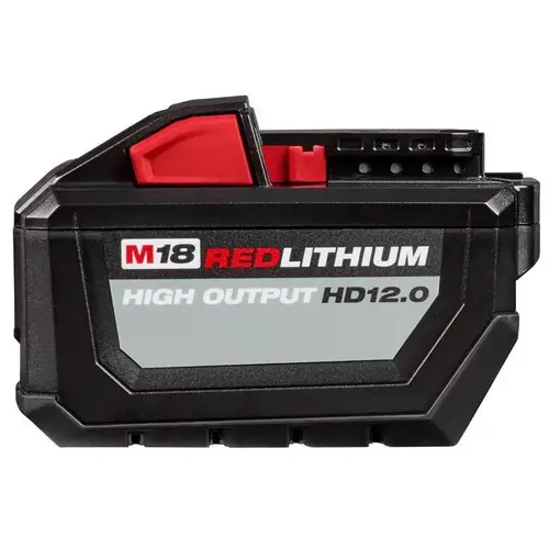 M18 REDLITHIUM Rechargeable Battery Pack, 18 V Battery, 12 Ah, 1-1/2 hr Charging