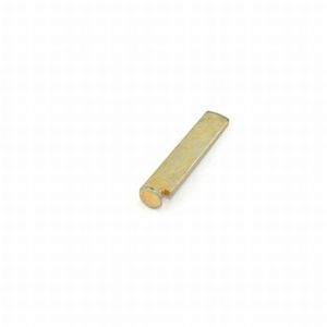 Cylinder, 1 x 1-7/8 tail Piece, for 1-3/4 or 2-1/4 door Schlage Key - Satin  Brass