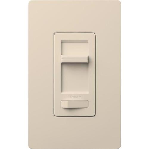 Dimmer Switch Lumea Light Almond 150W for CFL and LED / 600W for incandescent and halogen W 3-Way Dimmer Sw Light Almond