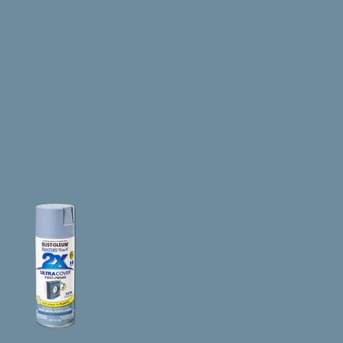 PAINTER'S Touch Satin Spray Paint, Satin, Slate Blue, 12 oz, Aerosol Can