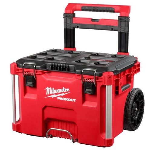 Tool Box PACKOUT 22" Rolling Modular Black/Red Black/Red