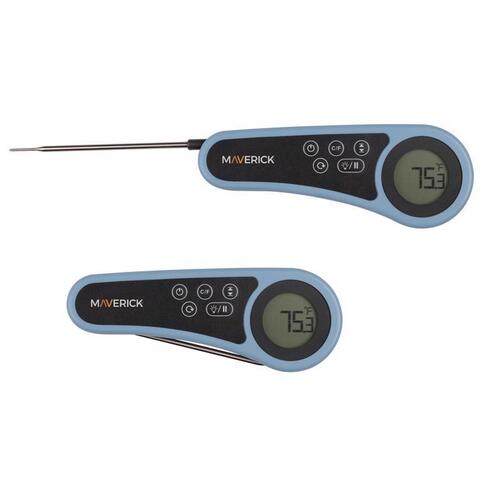 Meat Thermometer Digital Blue