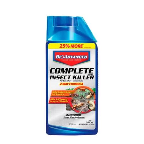 Complete Brand Insect Killer, Spray Application, Building Foundations, Lawns, 40 oz