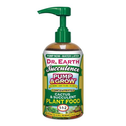 Plant Food Succulence Organic Liquid Concentrate Cactus 8 oz