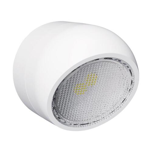 Directional Night Light, 120 V, 0.3 W, LED Lamp, Warm White Light, 1 Lumens, 3000 K Color Temp - pack of 2