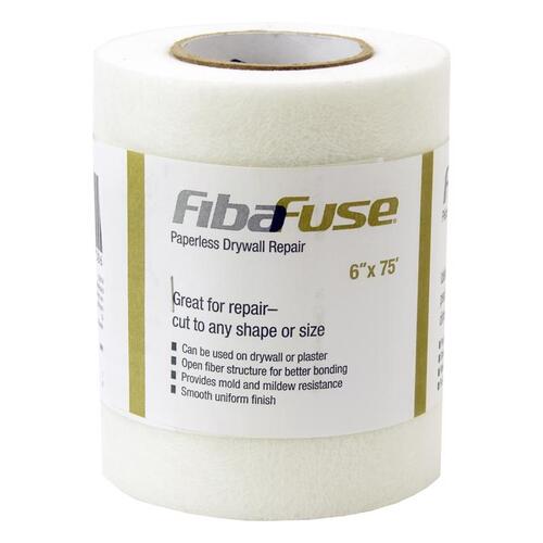ADFORS FDW9018-U Wall Repair Fabric FibaFuse 75 ft. L X 6" W Fiberglass White White