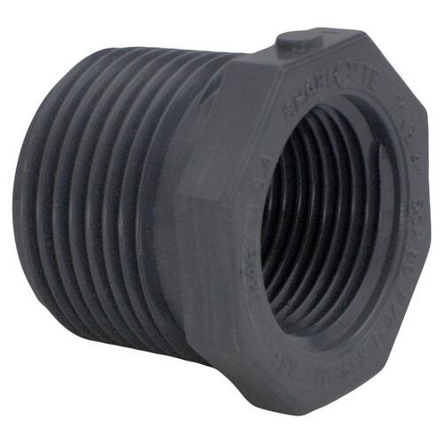 Reducing Bushing Schedule 80 1" MPT T X 3/4" D FPT PVC