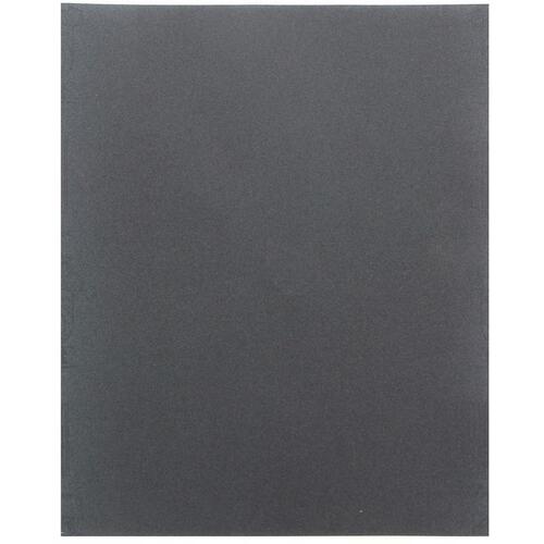 Sanding Sheet, 11 in L, 9 in W, 220 Grit, Silicone Carbide Abrasive