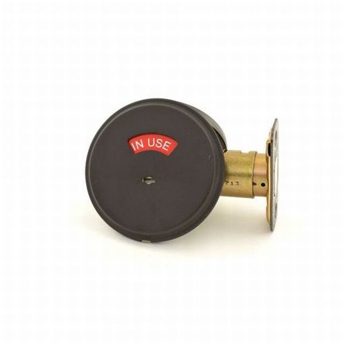 Schlage B571 613 Grade 2 Occupancy Indicator Deadbolt with 12287 Latch and 10094 Strike Oil Rubbed Bronze Finish