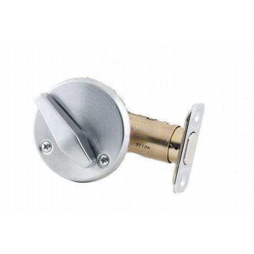 Grade 2 Fire Rated Turn Only Deadbolt with 12287 Latch and 10094 Strike Satin Chrome Finish