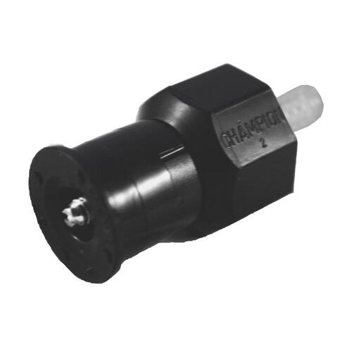 Spray Shrub Riser 1/2" D X 1" L Black