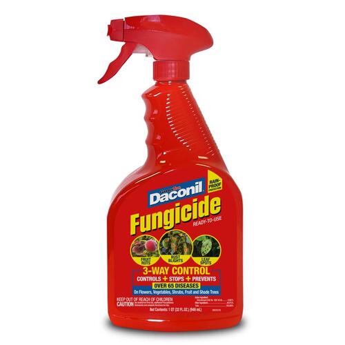 Daconil 100526105 100526105 Fungicide, Liquid, Tan, 32 oz Bottle