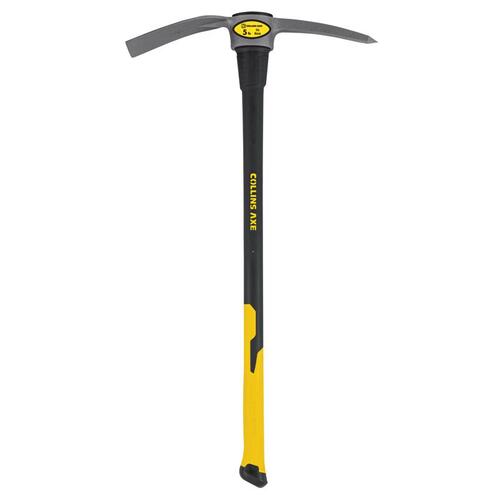 Pick Mattock 5 lb 36" Fiberglass Handle Black/Yellow