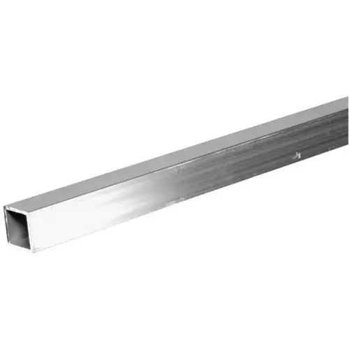 Aluminum Tube 3/4" D X 4 ft. L Square Mill - pack of 4