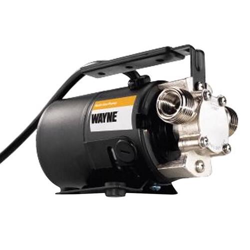 Wayne PC2 Transfer Pump, 2 A, 115 V, 0.1 hp, 3/4 in Outlet, 300 gph, Metal