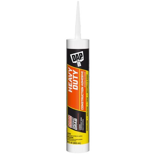 DYNAGRIP Construction Adhesive, Off-White, 28 oz Cartridge - pack of 12