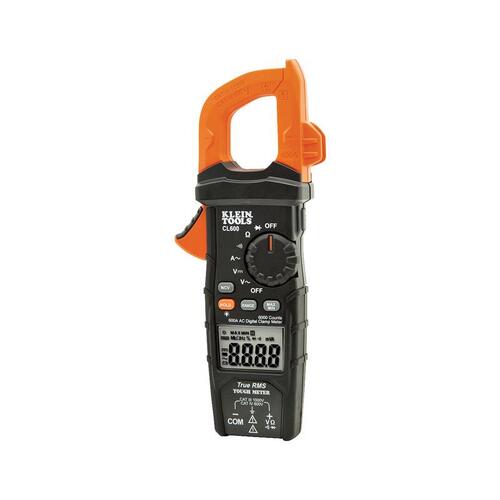 Klein Tools CL600 Clamp Meter Automatic LCD Black/Orange