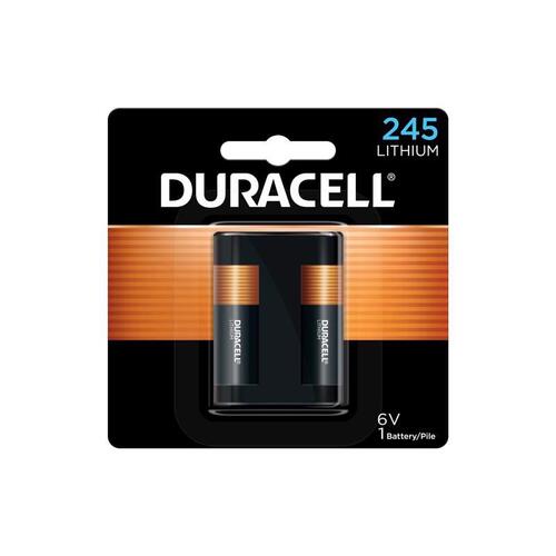 DURACELL DL245BPK Camera Battery Lithium 245 6 V 1.4 mAh