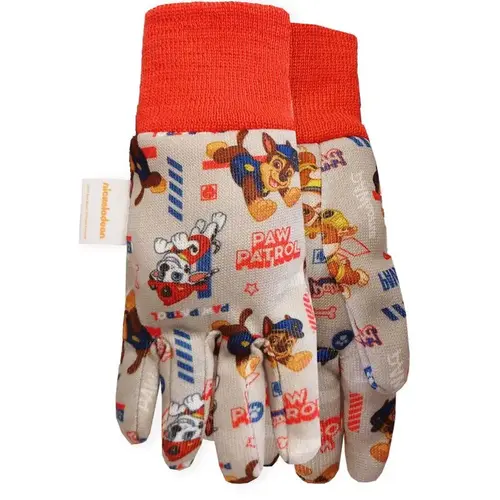 Midwest Quality Gloves PW102T-XCP6 Gloves MidWest Quality Nickelodeon Youth Cotton Blue Blue - pack of 6