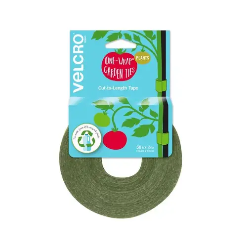 VELCRO Brand VEL30071ACS-AMS Velcro ONE-WRAP 0.5" W 1 pk Garden Ties Green