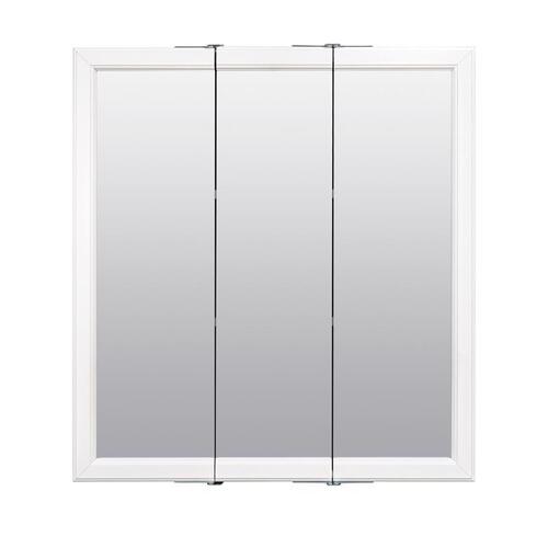 Medicine Cabinet 26" H X 24" W X 4.5" D Rectangle White