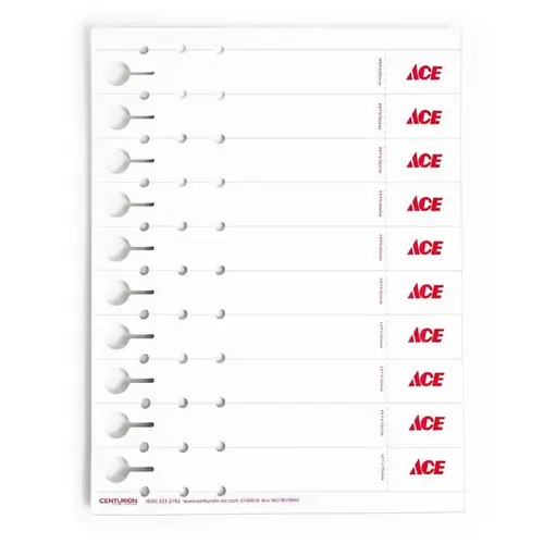 CENTURION 6790010 Tree Tags Ace White