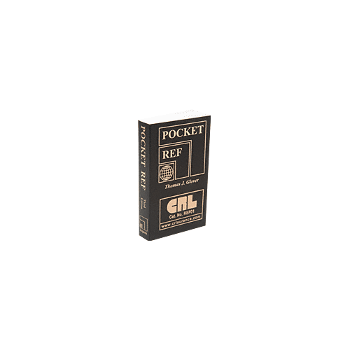 CRL REF01 Pocket Reference Guide