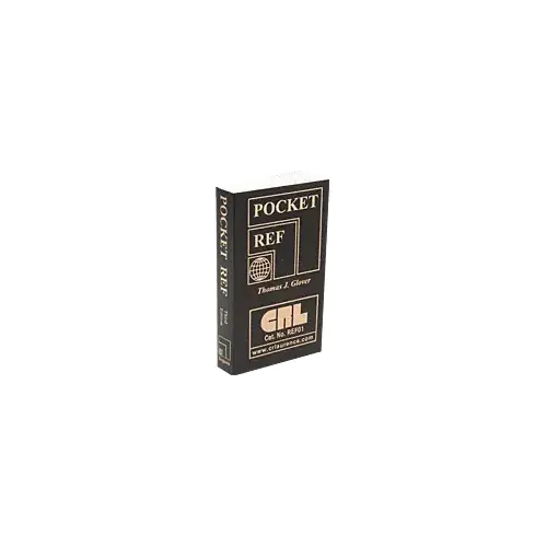 Pocket Reference Guide