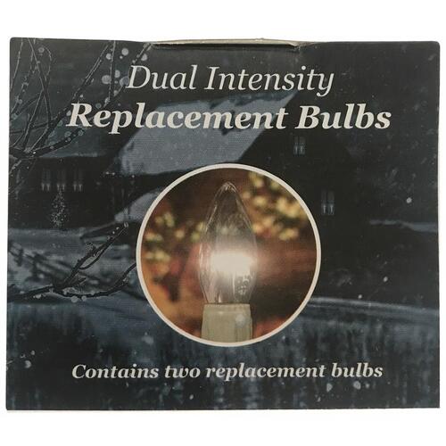 Celestial Lights P-1935-2R-I Dual Intensity Replacement Bulb Ivory no scent Scent Flame Tip Replacement Bulbs Ivory